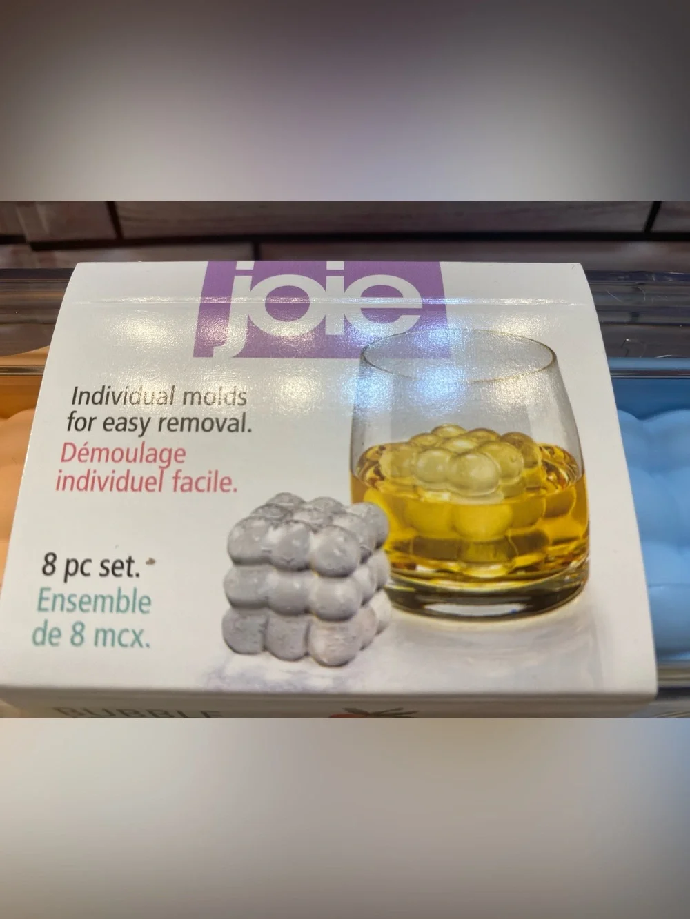 Joie ❤️ (6) XL BUBBLE ICE MOLD & BUCKET BPA FREE NWT